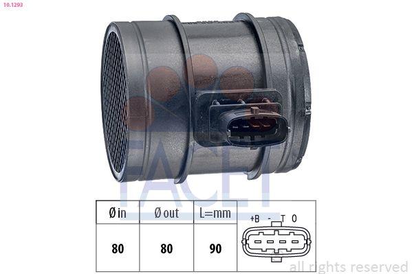 Facet 10.1293 Air Mass Meter Boxer III Jumper III Romeo 159 Brera Croma Ducato Daily 2.3 / 2.4 / 3.0 JTD 07-