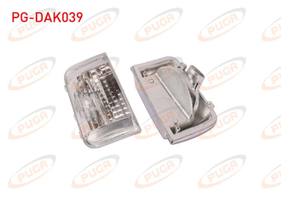 PUGA PG-DAK039 Dikiz Mirror Turn Signal White Left Ducato III / Boxer III / Jumper III — Tail, Signal & Reflectors
