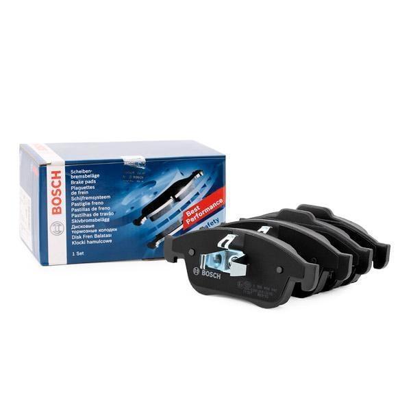 bosch front brake pad set for dacia duster, dacia duster brake pads package, image showing bosch brake pads, installation of bosch brake pads on dacia duster Bosch Front Brake Pad Set for Dacia Duster 1.5 dCi - Original Quality for Dacia Duster Owners Bosch Dacia Duster Front Brake Pad Set - Genuine OEM bosch, dacia-duster, brake-pads, car-parts, automotive, original-equipment, front-brake-pads, duster-parts, car-owners, ai-generated
