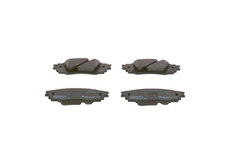 BOSCH Brake Pad Rear 19 Rav4 Camry - Low-Metallic ECE-R90 Certified — Brake Pads