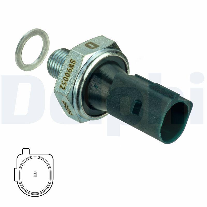 Delphi SW90052 Oil Pressure Switch Golf VI Jetta Polo Touran A3 Fabia Octavia Leon Ibiza 1 — Switches & Relays