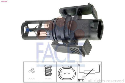 Facet 10.4014 Air Temperature Sensor W203 00 > 07 W204 07 > 14 Sprinter 11 > — Temperature Sensors & Switches