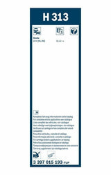 BOSCH 3397015193 Wiper Blade Rear - 30 cm 13-Cr-V — Wipers