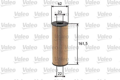 Valeo 586517 Oil Filter (Mercedes M104-111) — Oil Filters