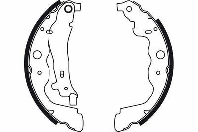 TRW GS8780 Brake Drum Brake Pad Dacia Logan MCV/Captur/Clio IV/Duster/Dokker/Lodgy/Sandero II — Brake Pads