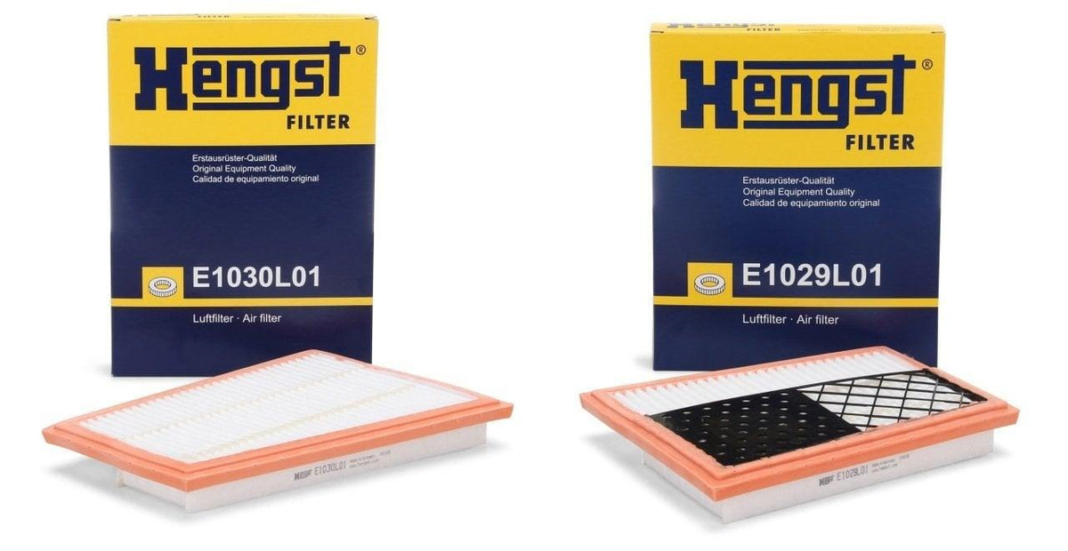 Hengst Mercedes W211 E280 CDI Air Filter - Dual Pack for Diesel Engines — Air & Cabin Filters