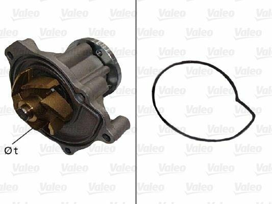 VALEO Water Pump 506593 - Motor Cooling for A-Series 1998-2005 — Water Pump & Thermostat