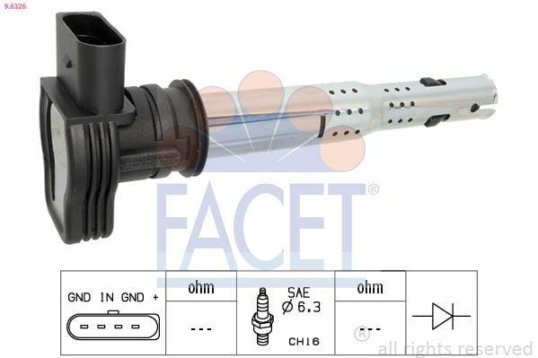FACET Ignition Coil 9.6326 - Compatible with Audi & VW Models — Coils & Plugs
