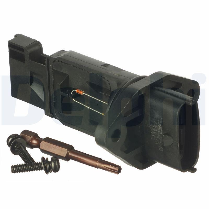 Delphi AF10241-12B1 Mass Air Flow Sensor Fiat / Lancia / Suzuki / Opel, Albea, Doblo, Doblo Cargo, Idea, Palio, Panda, P