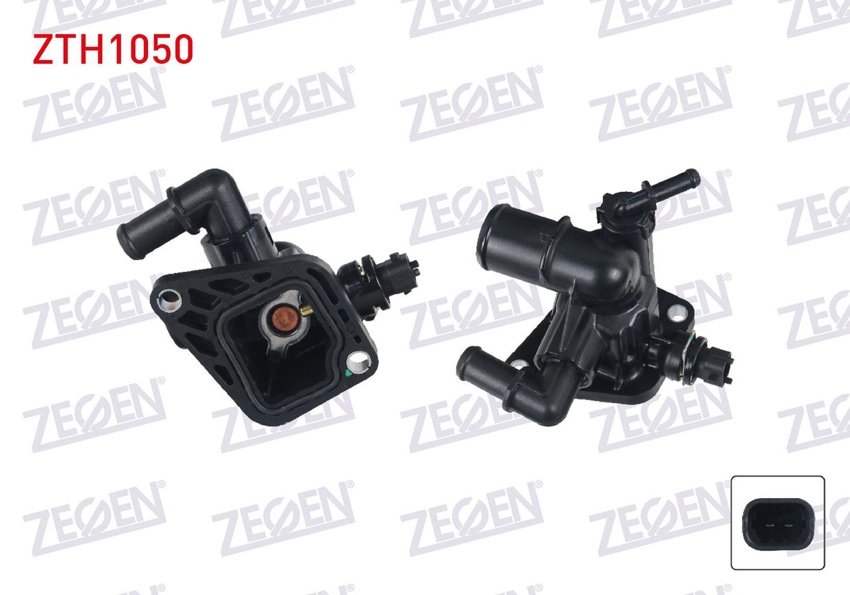 Zegen ZTH1050 Thermostat Complete with Switch 88 C Euro 6 Fiat Doblo IV 1.3 Mjt 2015-/ Egea 1.3 Mjt — Water Pump & Thermostat