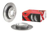 BREMBO Rear Brake Disc - Grooved for Mercedes W117, W156 and 2 more models — Brake Rotors & Drums
