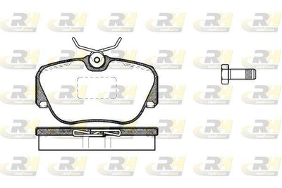 ROADHOUSE 2284.00 Brake Pad 190 W201 10 82-08 93 — Brake Pads