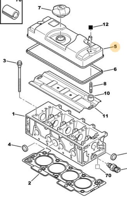 PSA 0248.R3 Valve Upper Cover - Valve Covers — Auto Parts Hall, Covers & Protection