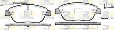 ROADHOUSE 2859.11 Brake Pad Doblo 152 263 02 10 — Brake Pads