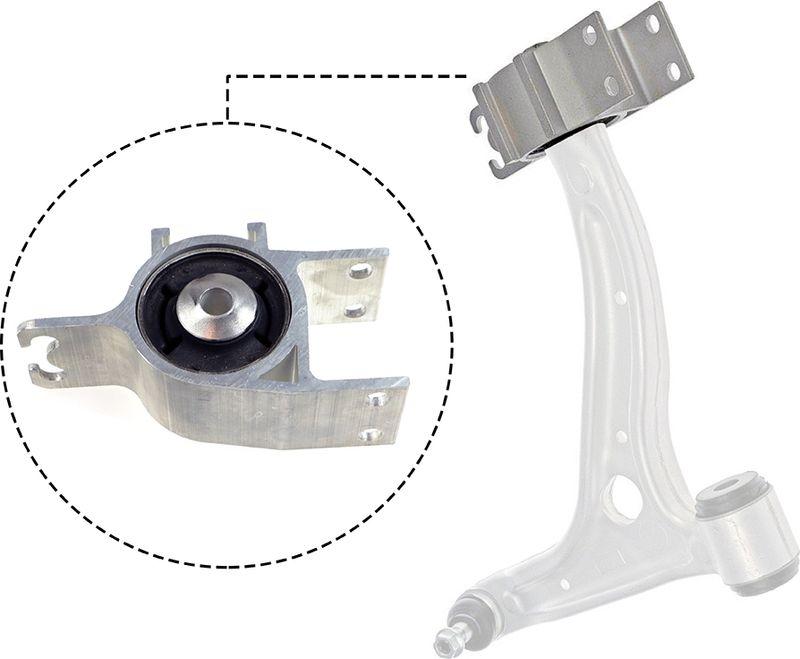 Rapro 54428 Control Arm Bushing (Left) (Mercedes C117-W176-W246 Cla180-Cla200-Cla220 CDI-Cla250 13--/) — Bushings & Mounts