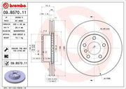 brembo 09.b570.11 brake disc f-25 f-26 front single, brembo brake disc technical specifications BREMBO 09.B570.11 Brake Disc - F-25 / 26 Front Single | Perfect for Car Owners BREMBO 09.B570.11 Brake Disc - F-25/26 Front Single brembo, brake-disc, car-parts, automotive-accessories, f-25, f-26, ventilated-disc, high-carbon, car-owners, ai-generated