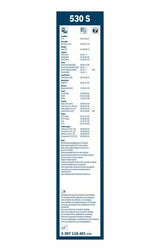 BOSCH Wiper Blades Set 53Cm - Spoiler Arm — Wipers
