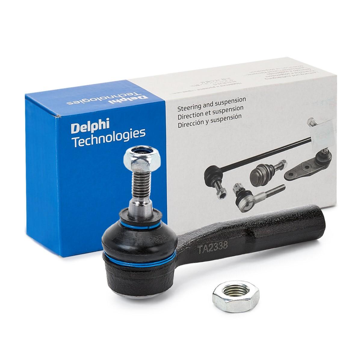 Delphi TA2338 Tie Rod End Left Fiat Linea/Fiorino/Grande Punto Opel Corsa D/E Peugeot Bipper Citroen Nem — Tie Rods & Linkage