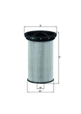 MAHLE KX69 Fuel Filter for BMW E46 M47 M57 — Fuel Delivery