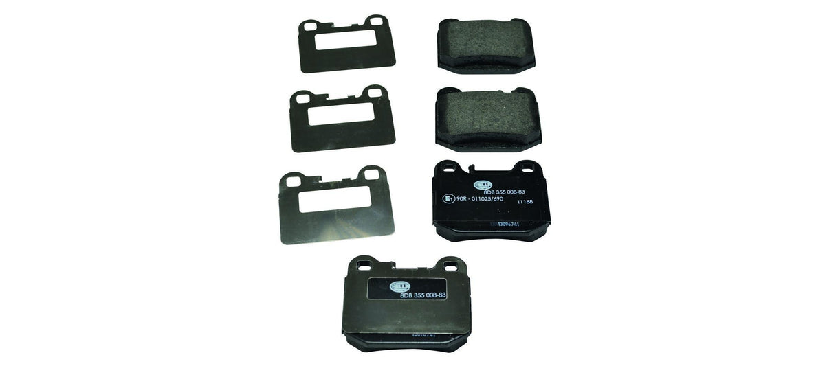 Hella 8DB355008-831 Brake Pad Rear Ml-Class W163 98 > 05 — Brake Pads