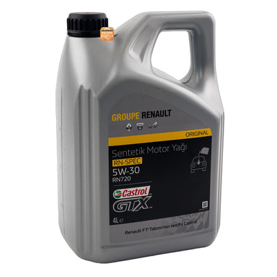 Castrol 5W30 Rn-Spec RN 720 - Motor Oil for Renault Vehicles — Fluids & Chemicals