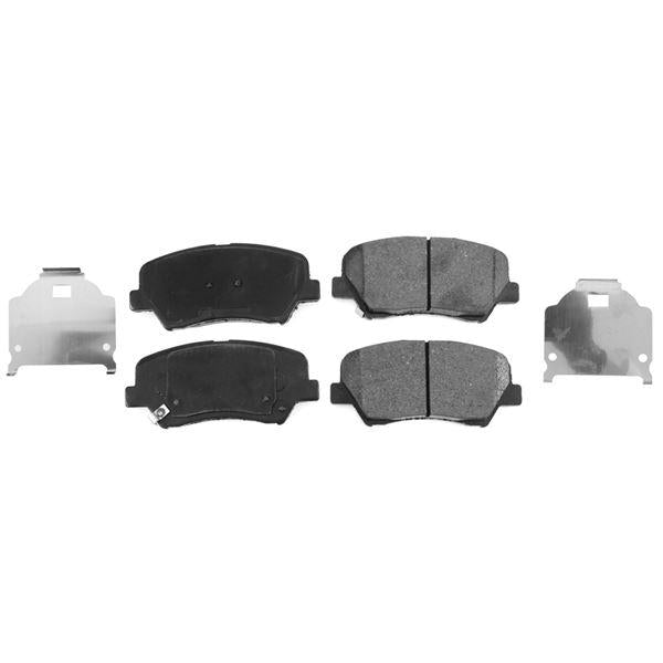 FROW FREN 5541101012 Brake Pad Front (133 mm) Hyundai Elantra Sonata Santa Fe III Kia Sorento II (15 Inc) — Brake Pads