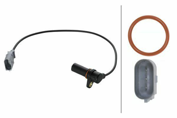 hella crankshaft position sensor front view, hella crankshaft position sensor specifications, hella crankshaft position sensor installation HELLA Crankshaft Position Sensor - Compatible with Golf IV, Bora, Caddy, Polo Classic & More | 1200 Ohm HELLA Crankshaft Position Sensor for Many Models crankshaft-position-sensor, hella, car-parts, vehicle-sensors, engine-optimization, auto-repair, mechanics-tool, car-owners, automotive-accessories, ai-generated