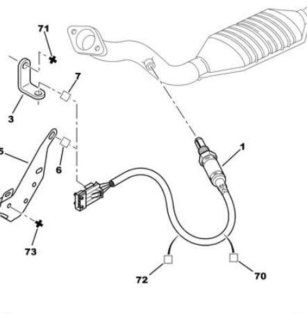 Delphi Oxygen Sensor - Replacement for Peugeot 406 2.0 i (1996-2004) — Oxygen & Air-Fuel
