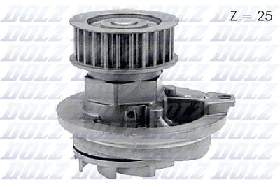 DOLZ O137 Water Pump Opel Vectra A 1.8-2.0 89-95, Astra F, Frontera A — Water Pump & Thermostat