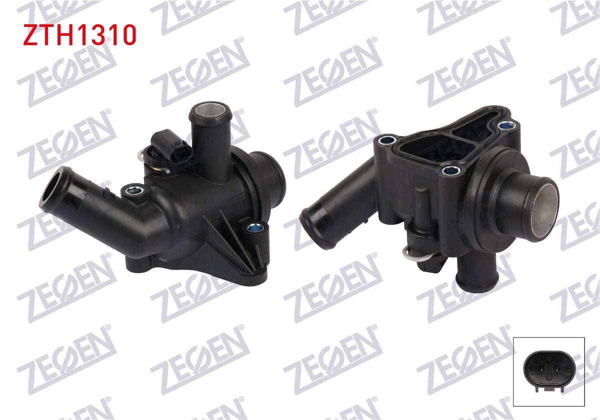 Zegen ZTH1310 Thermostat Complete with Switch 87 C Mercedes A Series (W168) A160, 170 CDI 1998-2004 — Water Pump & Thermostat