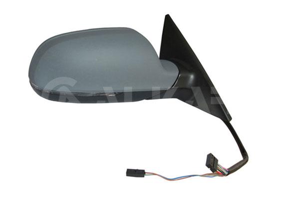 Alkar 6150779 Outer Rear View Mirror Right Electric Aspheric Heated Primed Folding with Turn Sign — Tail, Signal & Reflectors