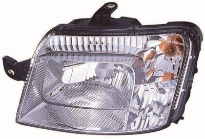 DEPO (AYDINLATMA) Left Headlight Motor for Fiat Panda 2003 - H4 Halogen Lamp Type — Headlights