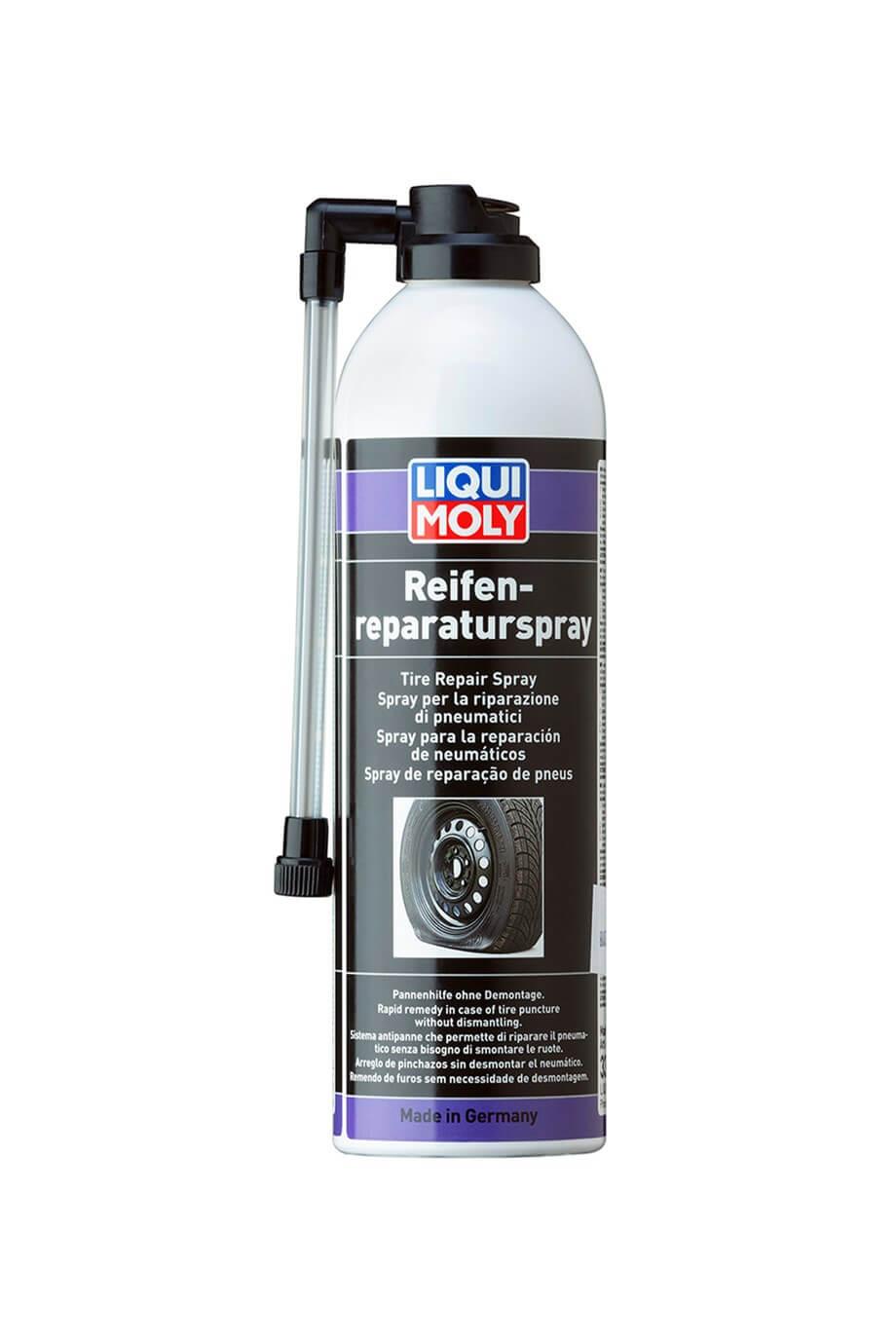 Liqui Moly Tire Repair Spray - Instant Flat Tire Solution for Car and Caravan Owners — Comfort & Protection Accessories