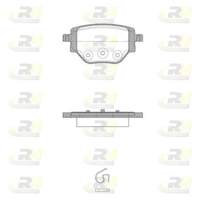 ROADHOUSE 21905.00 Brake Pad — Brake Pads