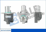 egr valve kale 352540 front view, egr valve kale 352540 side view, egr valve kale 352540 technical specifications KALE EGR Valve 352540 - Compatible with Renault Clio, Kangoo, Megane | Electric Functionality KALE EGR Valve 352540 for Renault Cars kale, egr-valve, renault-parts, automotive, car-maintenance, electric-valve, exhaust-gas-recirculation, car-owners, automobile-technicians, ai-generated