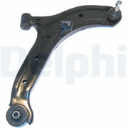delphi tc1310 swing arm right, delphi tc1310 specifications, delphi tc1310 product angle view DELPHI TC1310 Swing Arm Right for 2000 Accent - Durable Steel Construction | For Car Enthusiasts & Mechanics Delphi TC1310 Swing Arm Right for 2000 Accent delphi, swing-arm, 2000-accent, car-parts, mechanics, automotive, car-enthusiasts, durable, replacement-parts, ai-generated