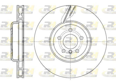ROADHOUSE 61598.10 Brake Disc — Brake Rotors & Drums