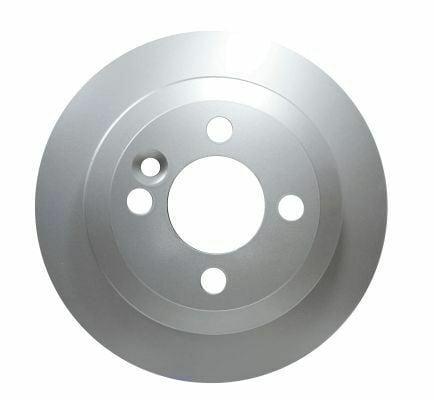 HELLA Pagid Mini Cooper Rear Brake Discs - 2-Piece Set for R50-R52-R53 Models — Brake Rotors & Drums