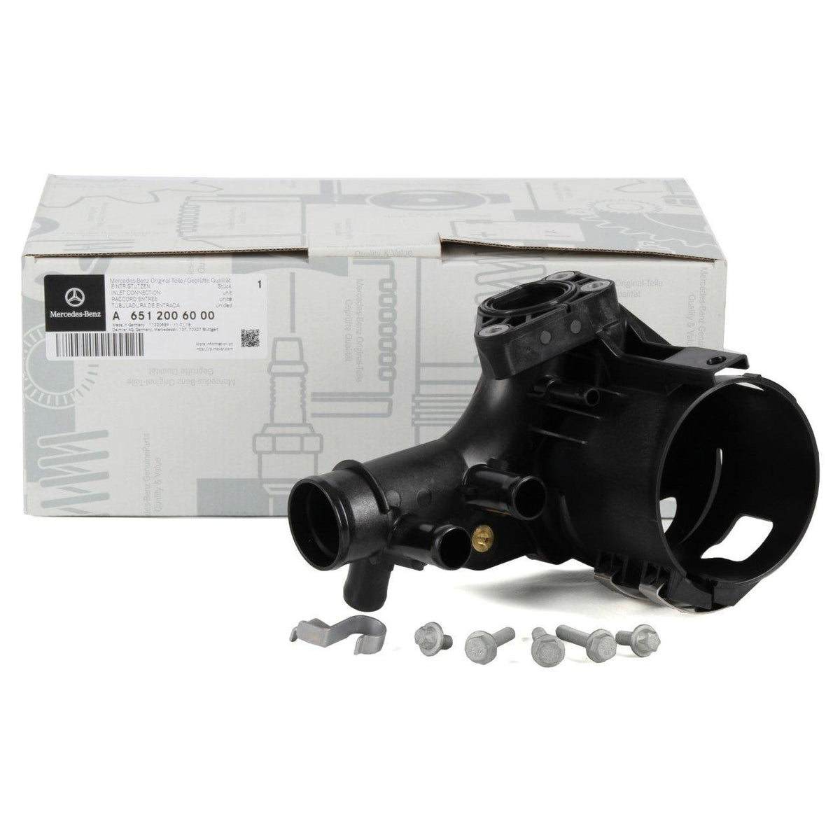 Mercedes-Benz A6512006000 W212 E220 CDI OM651 Cooling Suyu Inlet Boğazı