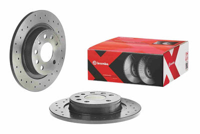 Brembo 08.9511.1X Brake Disc Rear Xtra Chevrolet — Brake Rotors & Drums