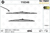 SWF Wiper Blade Set 60 + 45Cm for Megane — Wipers