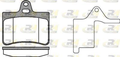 ROADHOUSE 2830.20 Brake Pad C5 II Berlina Break Rc_ Re_ 09 — Brake Pads