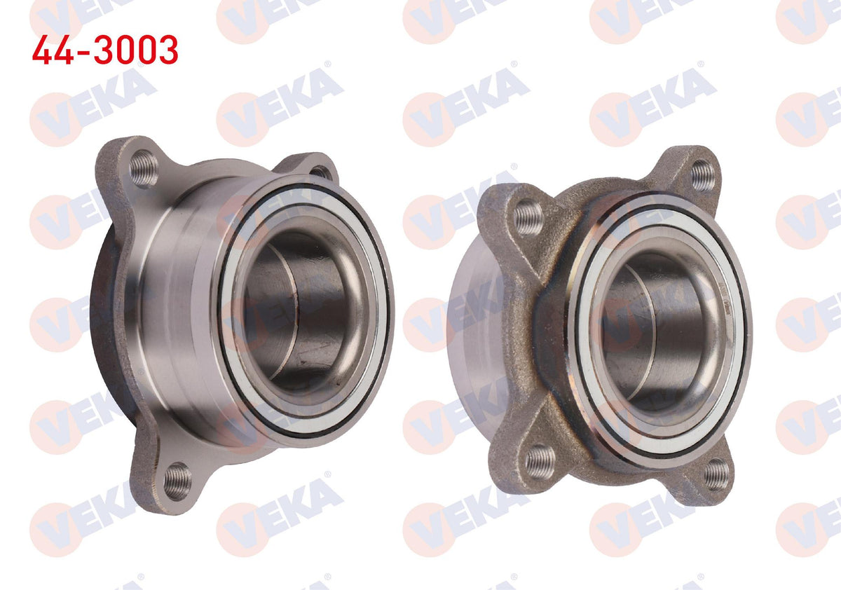 Veka 44-3003 Wheel Hub Left-Right Front with Bearing Mitsubishi L 200 Triton (Ka_T — Hub Assemblies