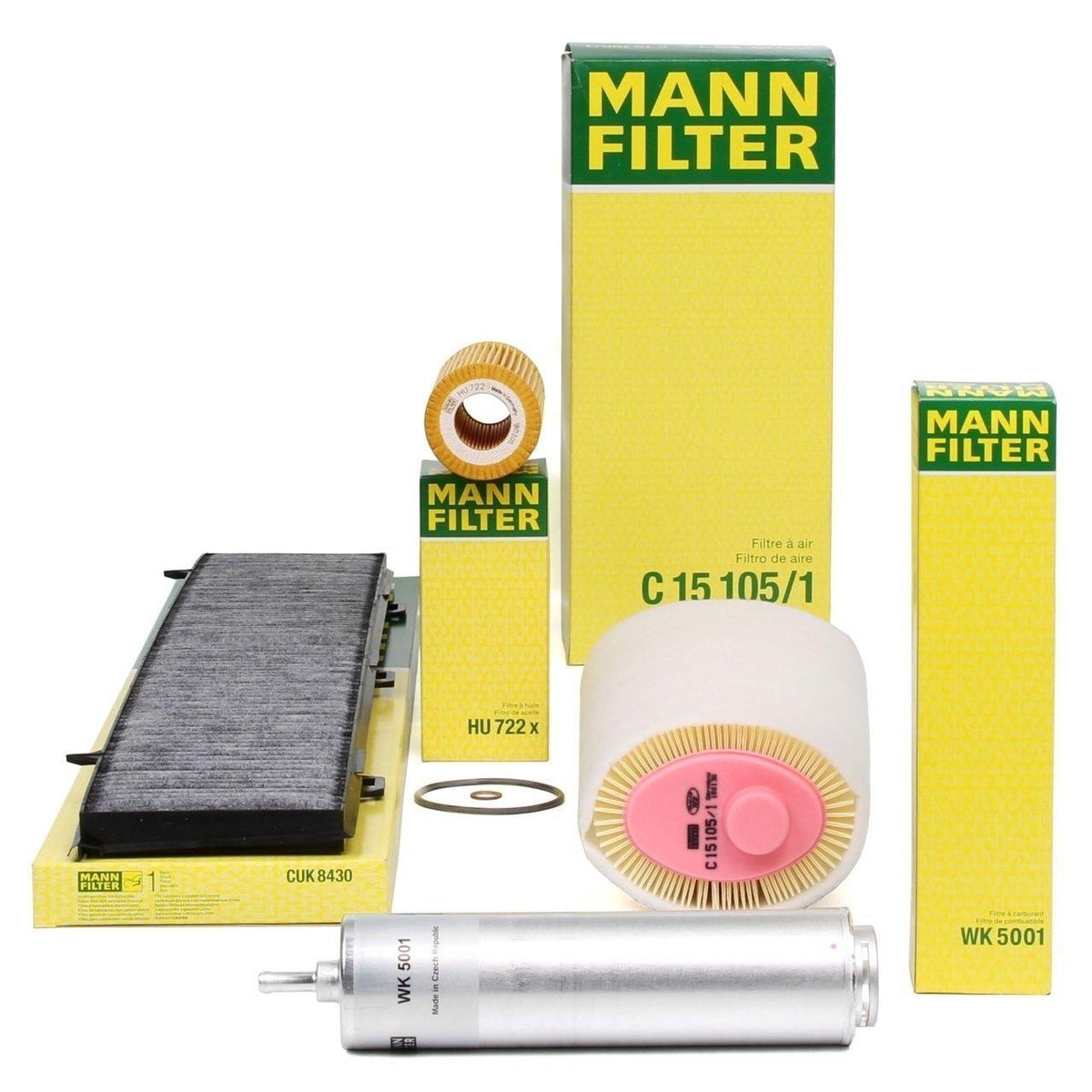 Mann BMW X3 E83 Serial 2003-2006 Periodic Maintenance Filter Set — Maintenance & Service Kits