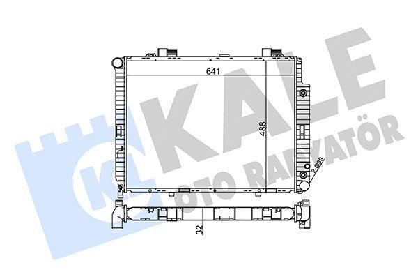 KALE 352000 Radiator - Perfect Fit for E-Class 1998-2003 — Radiators & Fans
