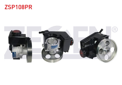 Zegen ZSP108PR Power Steering Pump 100 Bar with Pulley 137mm 6Pk Depolu Peugeot 206 1.4i 16V-1.6i 16V — Steering Rack & Pump