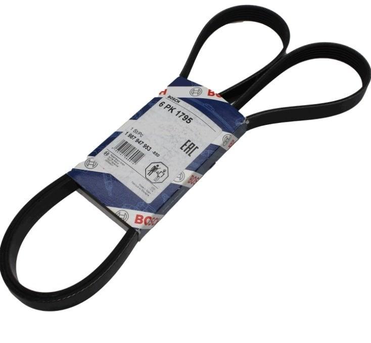 BOSCH Opel Corsa B V-Belt 6PK1795 — Belts