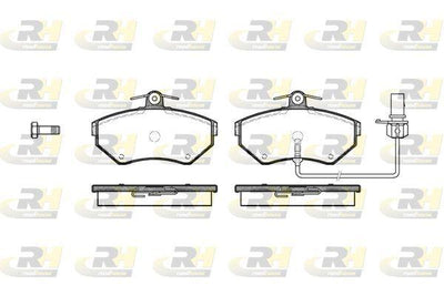 ROADHOUSE 2631.12 Brake Pad Front Passat B5 96 > Passat B5 00 > A4 94 > A4 00 > Exeo 09 > — Brake Pads