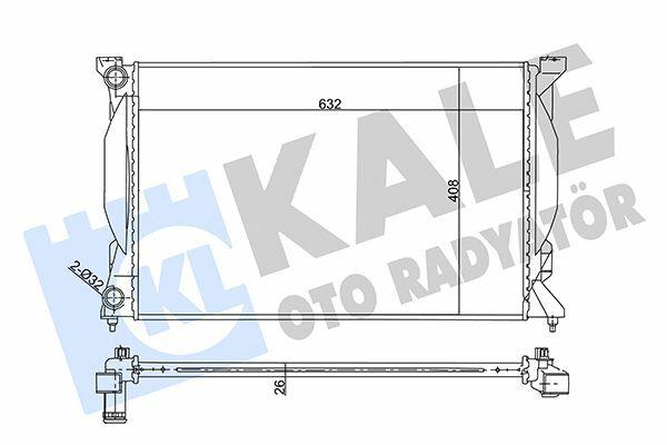 KALE Radiator for Audi A4 2001-2009 - Durable Aluminum — Radiators & Fans