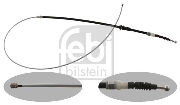 FEBI Handbrake Cable - Left & Right Side for Caddy — Brake Cables & Hardware